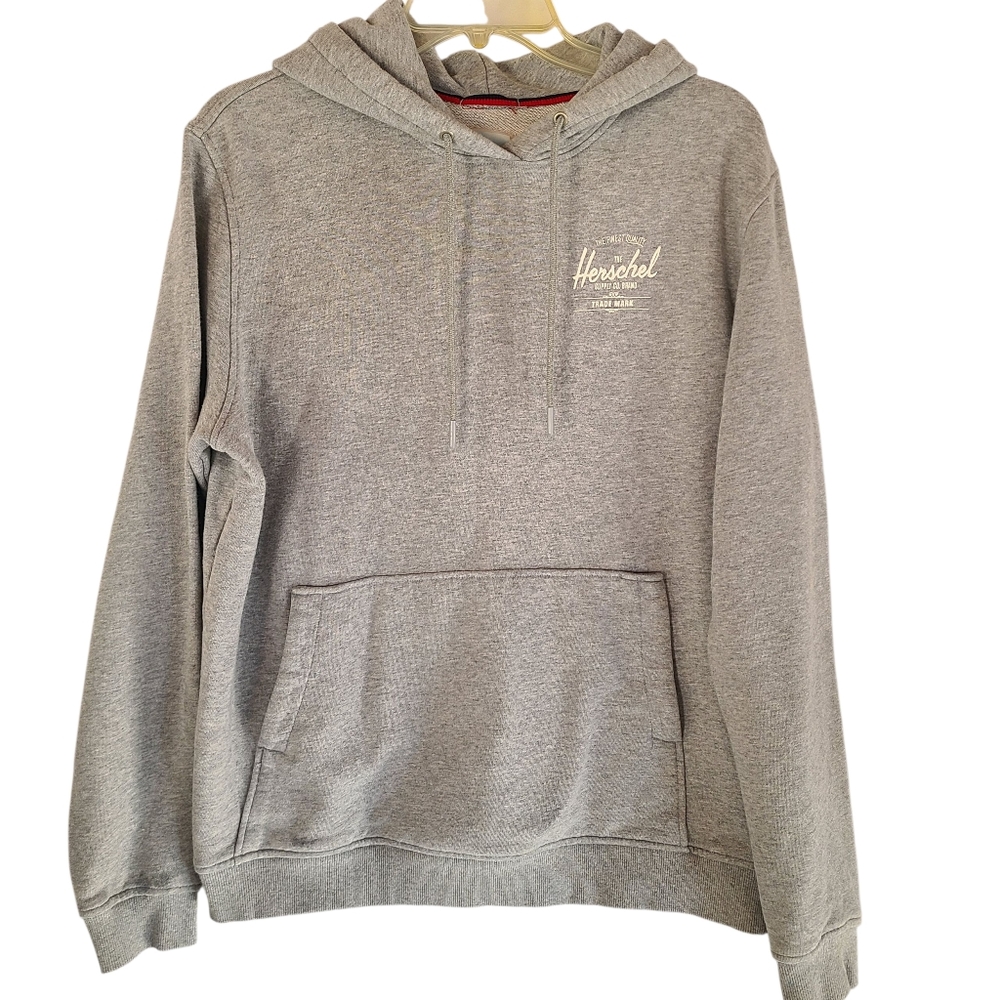 Herschel Supply Co. Gray Classic Logo Pullover Hoodie Size M